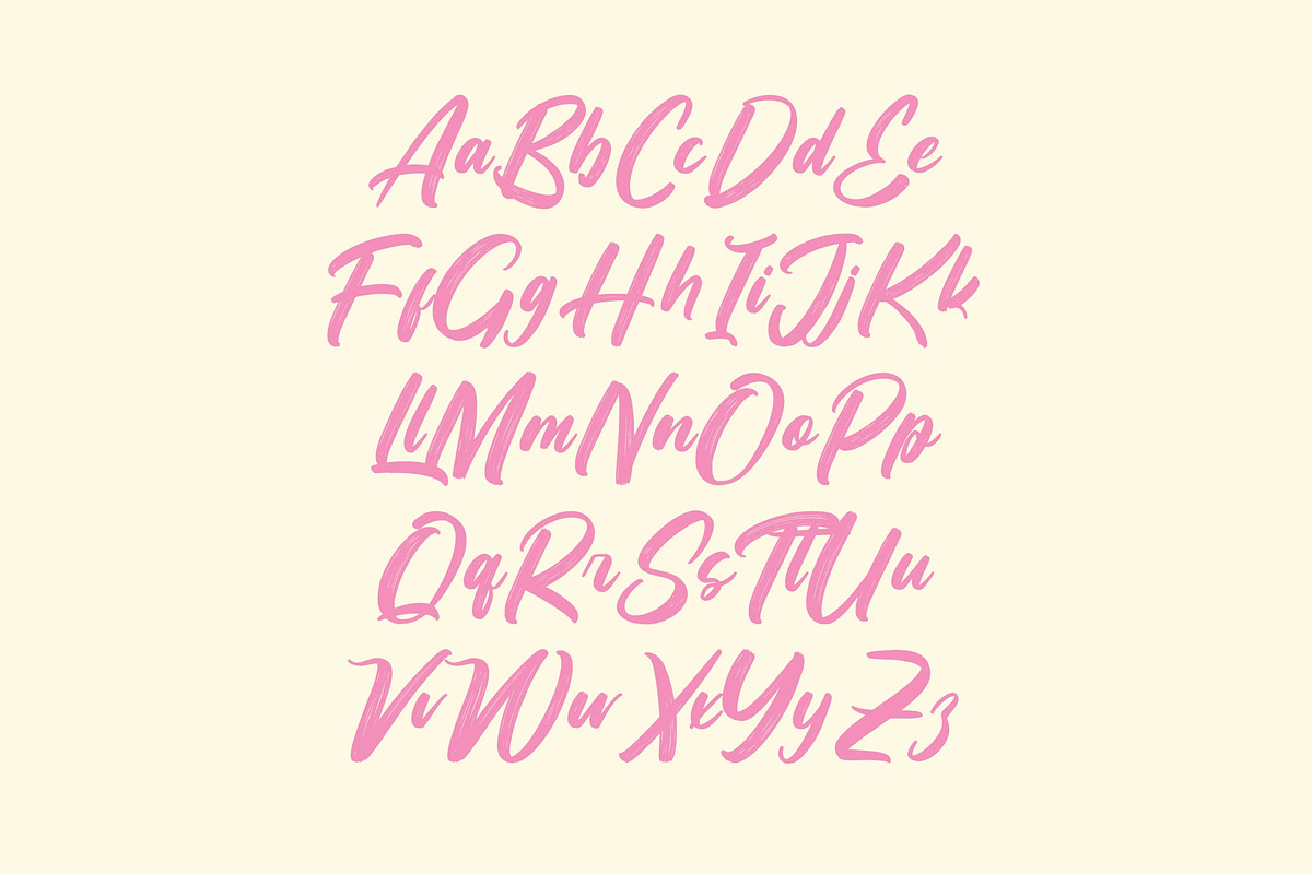 Pinkan Twistera – Modern Brush Scrip, a Script Font by Letterena Studios Script (Photo 13 of 15)