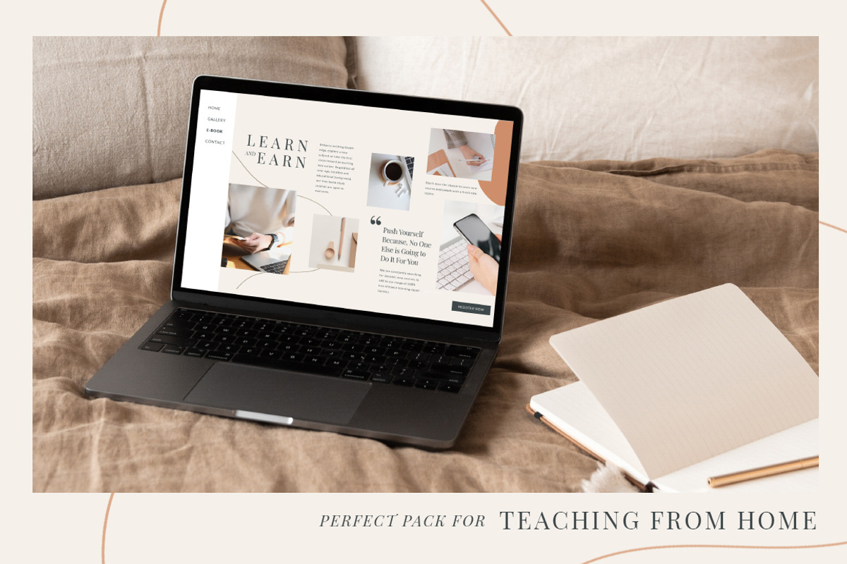 eBook for eCourse Tutor | CANVA PS, a Magazine Template by Eviory (Photo 3 of 24)