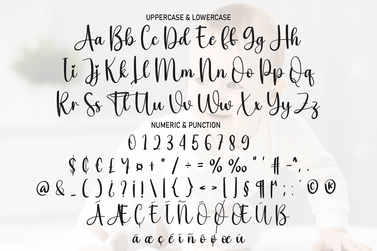Baby Chubby | Script Font, a Script Font by Scratchones (Photo 3 of 8)