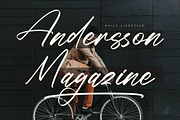 Preston Smith Modern Handwritten, a Script Font by Letterena Studios Script (Thumbnail 4 of 15)