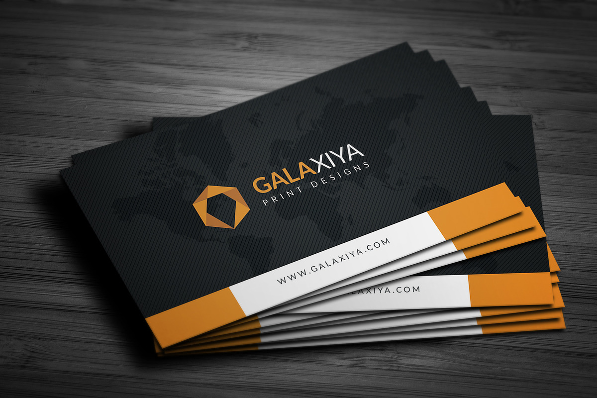Modern Creative Business Cards, a Business Card Template by Galaxiya (Photo 2 of 11)