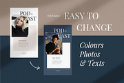 Influencer Media Kit - PS & CANVA, a Social Media Template by Visuel Colonie® (Thumbnail 3 of 14)