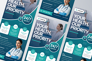 Healthcare Campaign Roll Up Banner, a Poster Template by Annora Studio (Thumbnail 5 of 6)