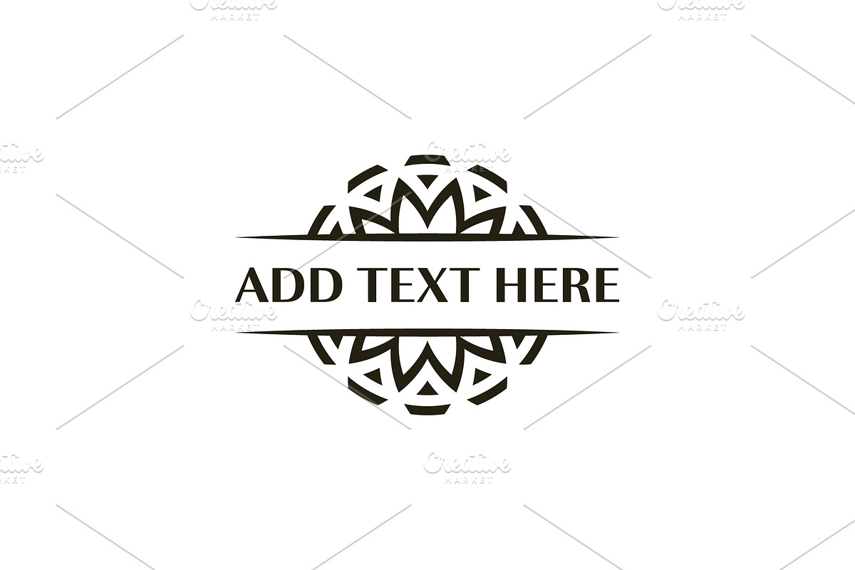 Ornamental Geometric Star Mandala, a Branding & Logo Template by Rasagama Studio