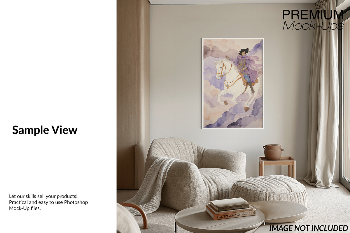 Bundle 44 Frames & Wallpaper Mockups, a Household Mockup by mock-ups (Photo 4 of 34)