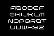 Transonite Futuristic Display Font, a Serif Font by UICreative (Thumbnail 5 of 13)