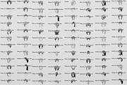 100 Y2K Male Hair Procreate Stamps, a Brush Add-On by Selentaori Studio (Thumbnail 2 of 11)