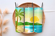 Beach Landscape, a Background Graphic by Digital Studio (Thumbnail 7 of 9)