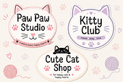 Playful Cat, a Handwritten Font by Wow Magic (Thumbnail 5 of 5)