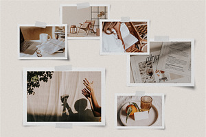 Photo Mood Board Mockups