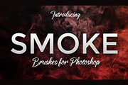 26 Smoke Brushes for Photoshop, a Brush Add-On by Dene Studios (Thumbnail 1 of 6)