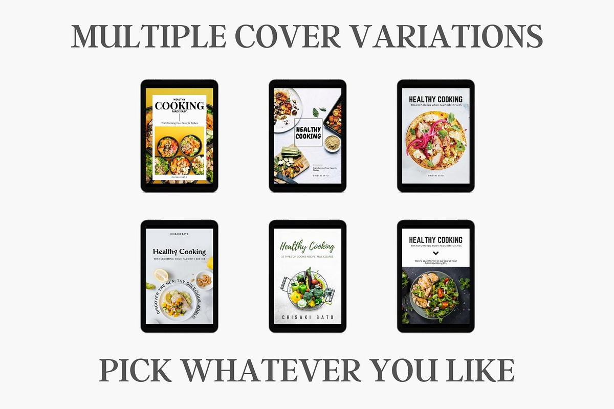 Canva Healthy Cookie E-Book Template, a Templates & Theme by Raytas Studio (Photo 3 of 12)