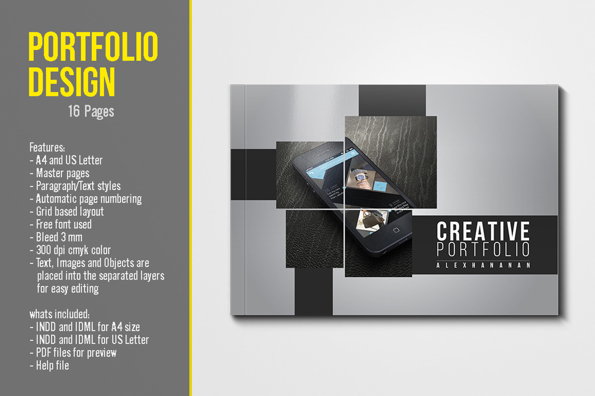 Portfolio Template, a Brochure Template by Canden Studio (Photo 1 of 8)
