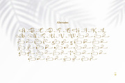 Halone - Calligraphy Font Script, a Script Font by haniefart (Thumbnail 6 of 10)