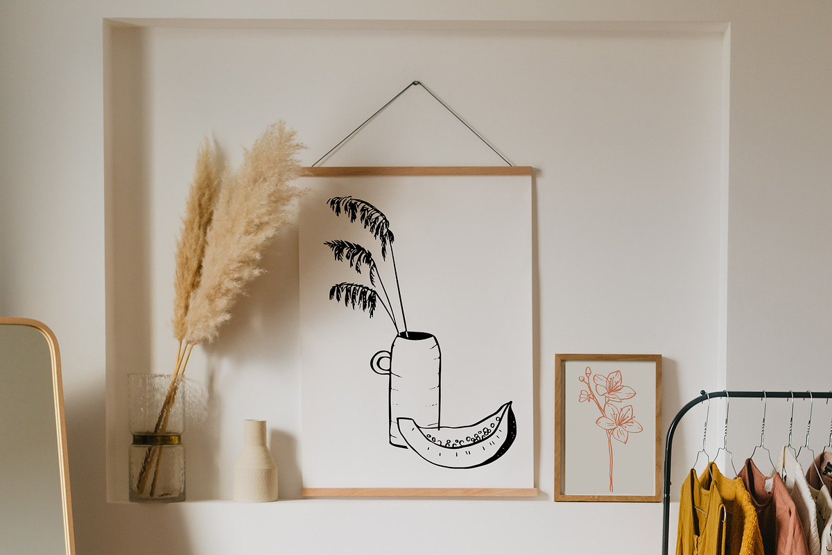 Flowers & Insects | Black Ink Art, an Illustration by amber&ink (Photo 5 of 12)