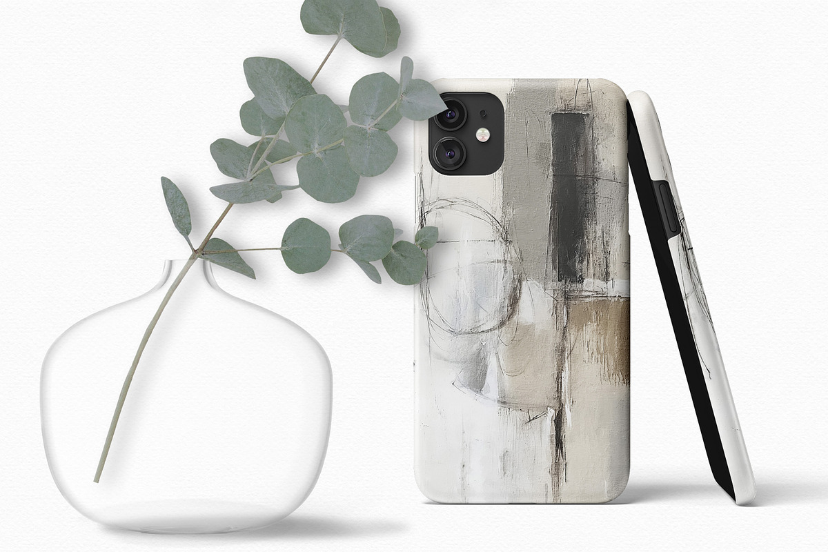 Ebony and Taupe Abstracts, a Decorative Illustration by rileyBgraphics (Photo 6 of 7)