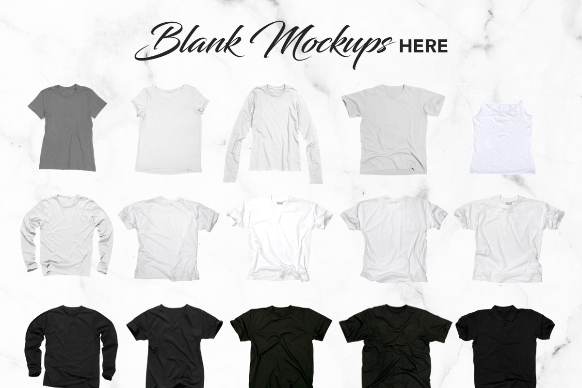 Apparel Mockups + Hero Headers, a Shirt Mockup by Graphic Xtreme (Photo 2 of 9)