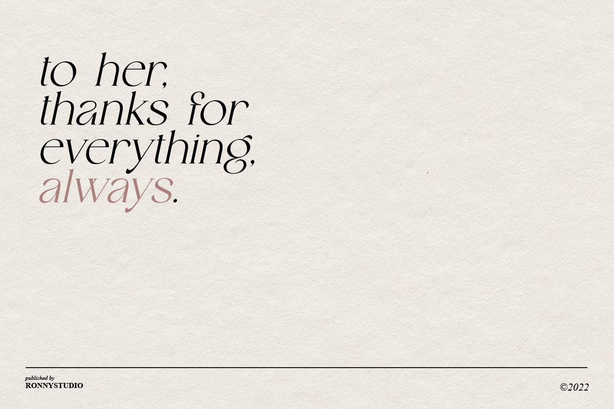 Milchella Beauty Elegant Serif, a Serif Font by Ronny Studio (Photo 17 of 17)