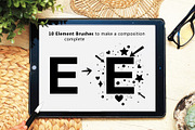 Vintage Lettering Decoration creator, a Brush Add-On by Letter Elfa Studio (Thumbnail 6 of 9)