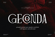 Geconda || Modern Serif Font, a Serif Font by Idea Studio (Thumbnail 1 of 5)