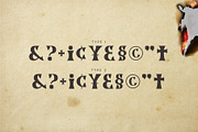 Retrotype. Western Serif font family, a Serif Font by Luxfont (Thumbnail 3 of 9)