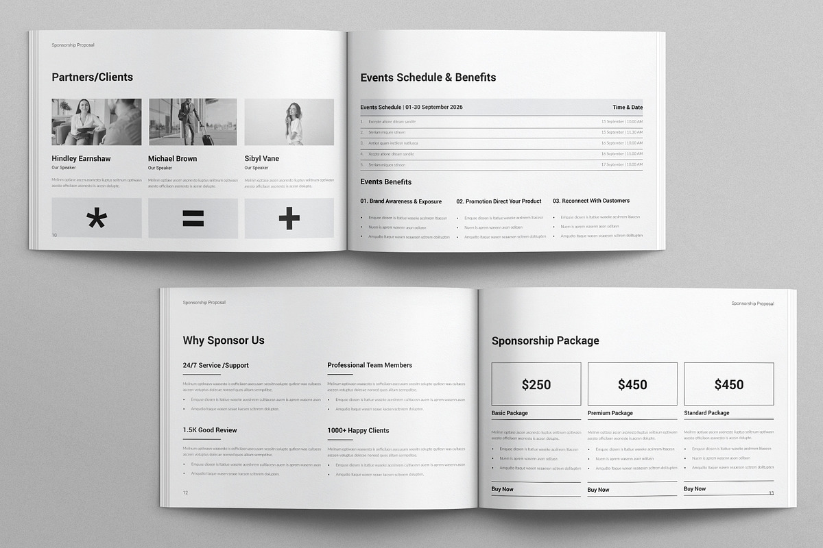 Sponsorship Proposal Landscape, a Brochure Template by E-Type (Photo 5 of 7)