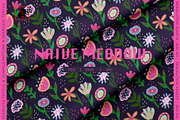 Naive Meadow – Floral Pattern, a Pattern Graphic by Alona Savchuk (Thumbnail 1 of 7)