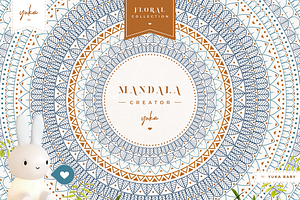 Mandala Creator I Floral