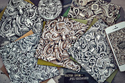 Design Graphics Doodles Patterns, an Object Illustration by BALABOLKA (Thumbnail 2 of 6)