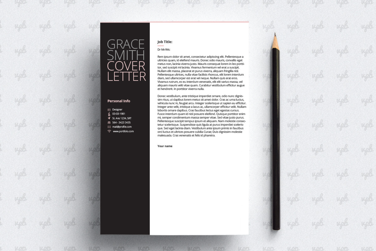 48 Resume and Cover Letter Template, a Resume Template by VPB (Photo 7 of 8)