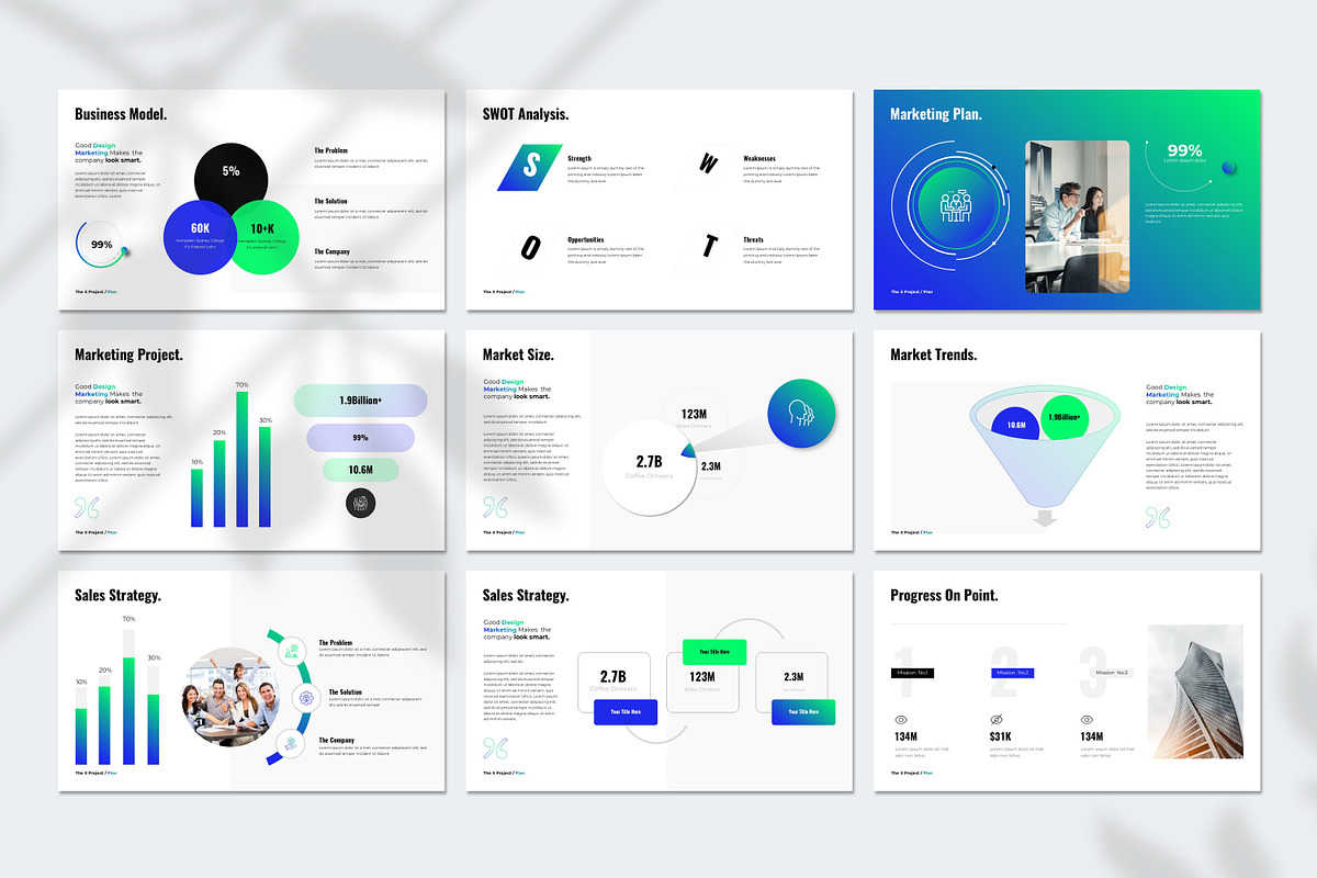 The X Project PowerPoint Template, a Presentation Template by Typetheme (Photo 6 of 9)