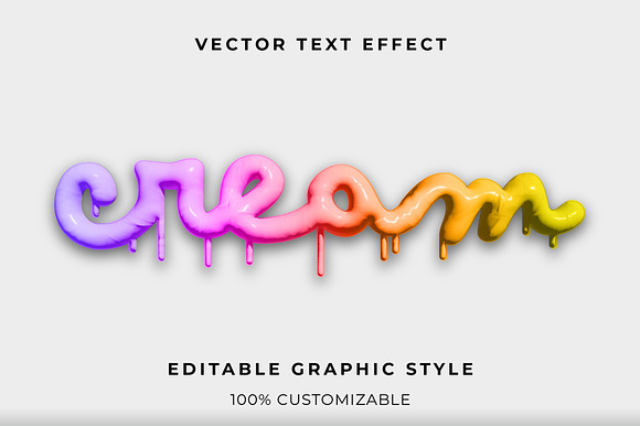 Dripping Gradient Text Effect preview 3