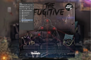 The Fugitive - Mixtape/Album  Cover, a Household Mockup by 1208designs (Thumbnail 2 of 4)