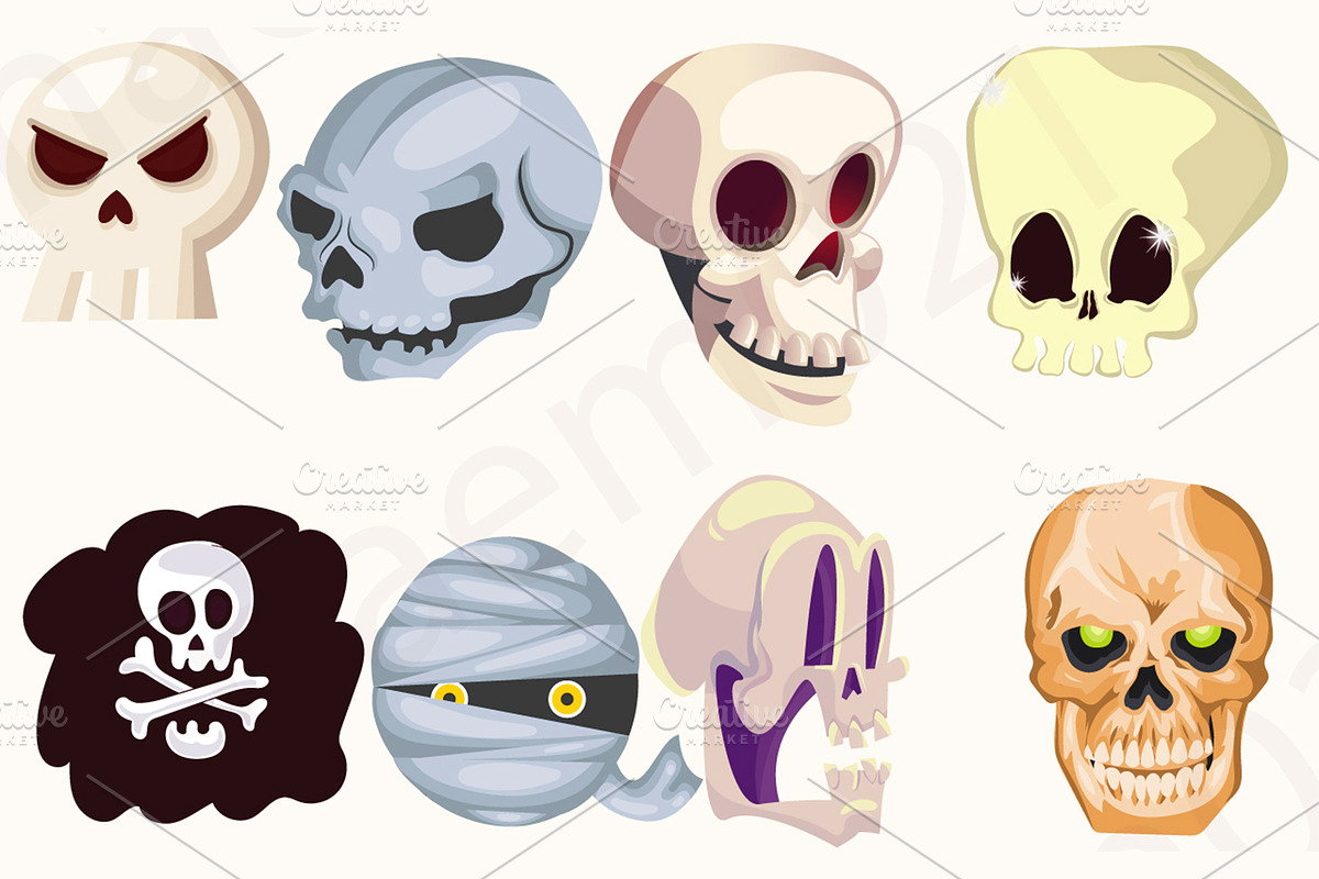 Halloween Trick or Treat Clipart, a Decorative Illustration by naem021 (Photo 10 of 16)