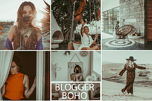 Boho Blogger Preset