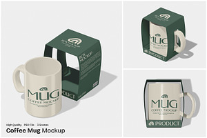 Coffee Mug Mockup, a Cups & Container Mockup by Unerispace