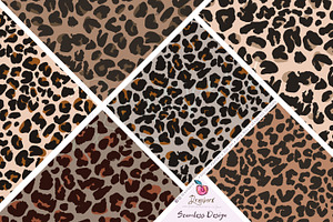 Leopard Print Surface Patterns 136