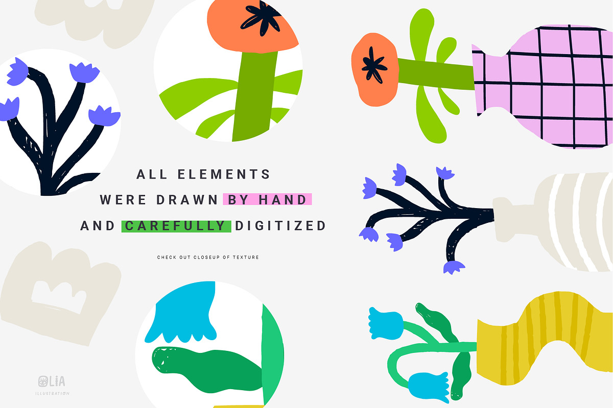 Summer Bloom | 100% Hand drawn, a Decorative Illustration by Olia (Photo 10 of 11)