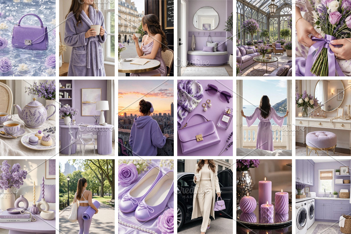 100 Lavender Aesthetic Stock Photos, a Beauty & Fashion Photo by Selenique Studio (Photo 9 of 11)