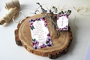 Anemon Wedding Set, an Invitation Template by holaholga (Thumbnail 3 of 5)