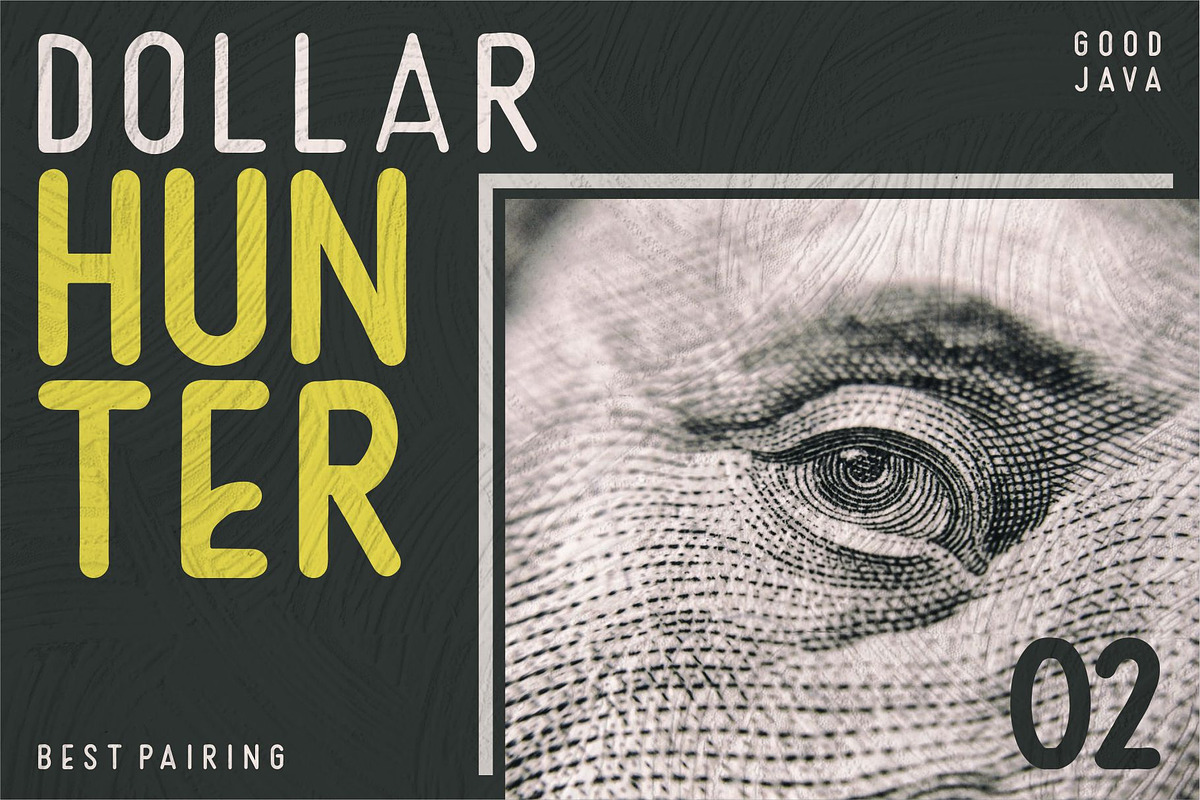 Rushmore Family - 6 Fonts, a Sans Serif Font by Good Java Studio (Photo 2 of 8)