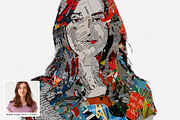 Collage Studio Paper Collage Effect, an Action Add-On by DesignRocket (Thumbnail 7 of 12)