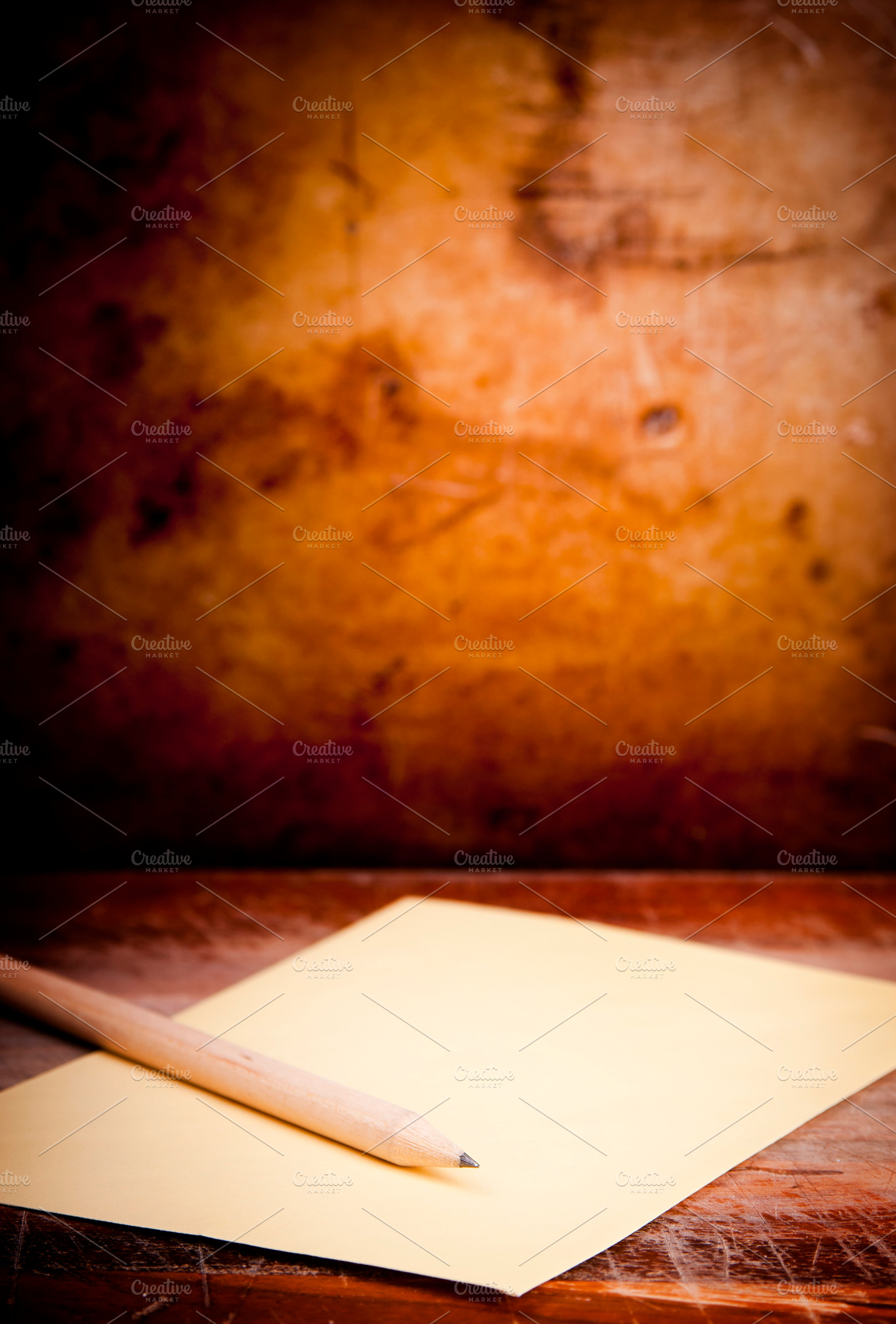 Vintage Envelope Background, a Background Photo by THP Creative