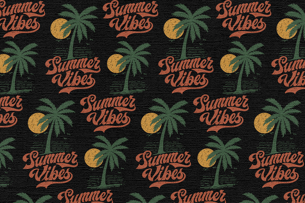 Summer Vibes, a Pattern Graphic by Wak Jay Creative Studio (Photo 6 of 7)