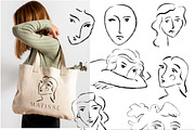 Picasso & Matisse Inspired Faces, a Person Illustration by Ines Beatriz (Thumbnail 3 of 3)