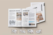 US Letter Magazine Mockup, an Advertising Mockup by zpackcreative (Thumbnail 1 of 5)