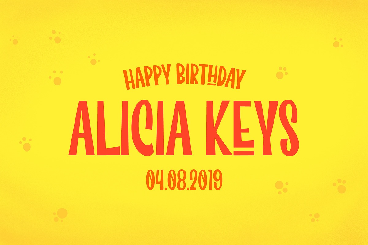 Kiti Cuties, a Sans Serif Font by Dikas Studio (Photo 6 of 9)