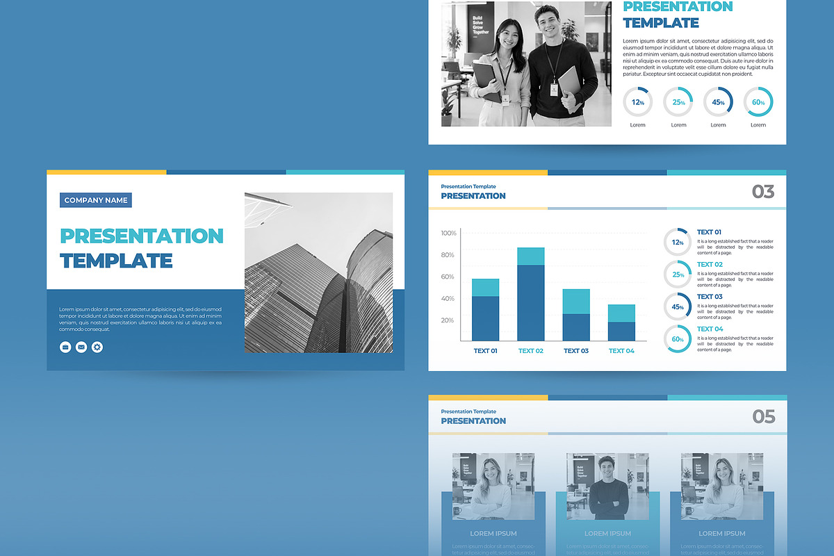 Business Strategy Presentation, a Presentation Template by CreativeUP (Photo 3 of 6)