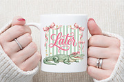 Later Gator Coquette Preppy Striped, a Work Illustration by Sublimation Artist (Thumbnail 7 of 9)