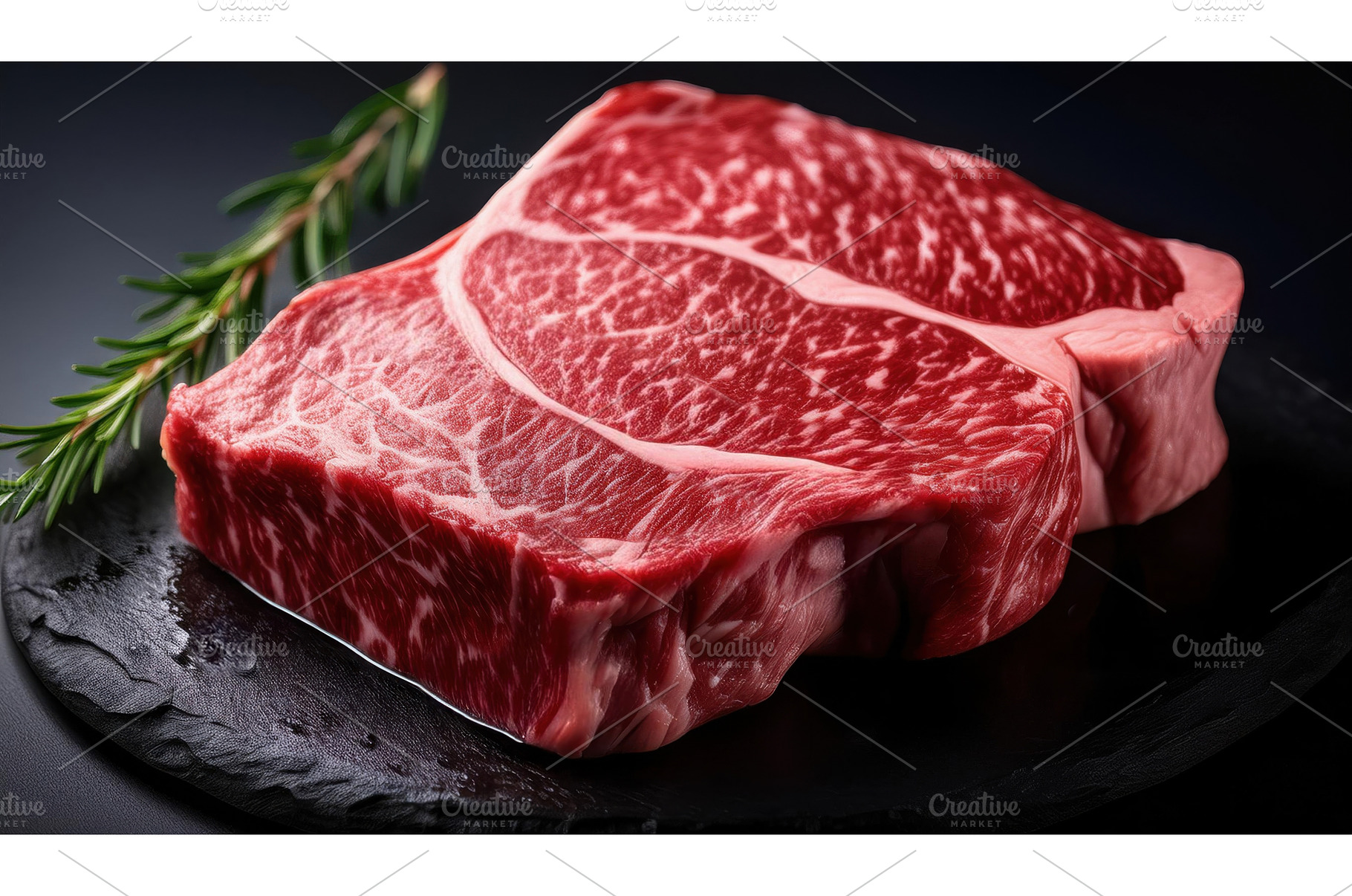 Close-up of premium marbled beef, a Food & Drink Photo by Igor Tichonow